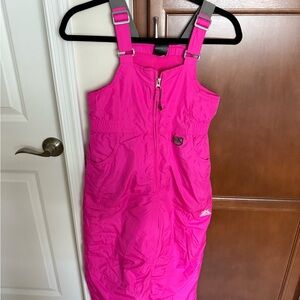Pink Snow Bib Overalls